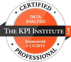 Certified Data Analysis Professional certification badge